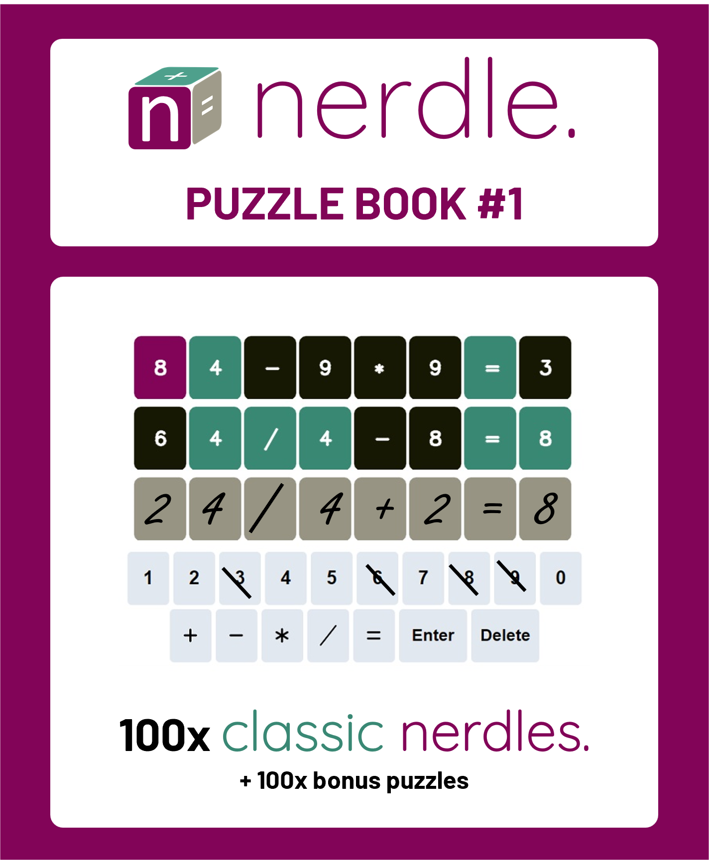 12 days of Chrismath(s) Win a Nerdle Puzzle Book