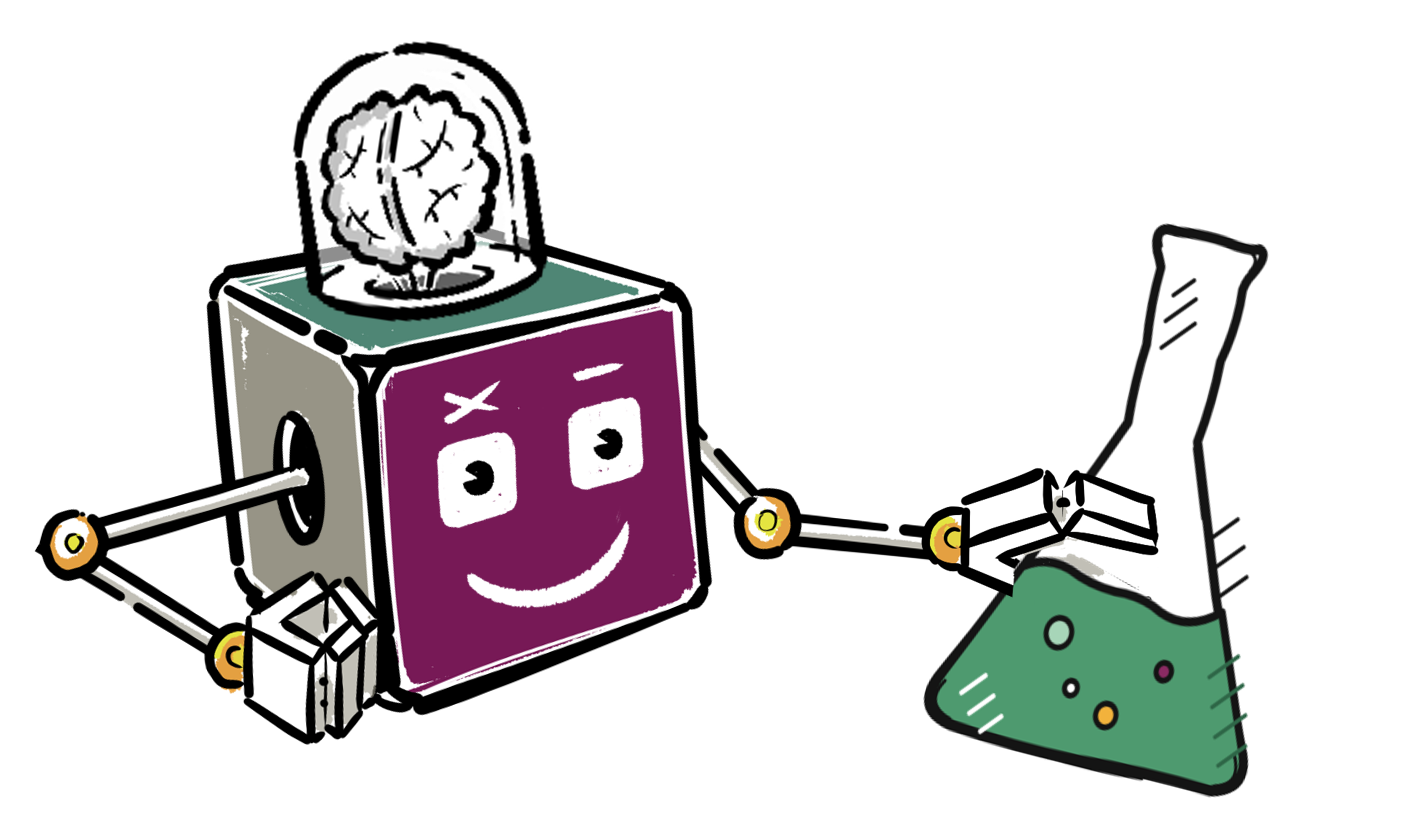 nerdle labs mascot